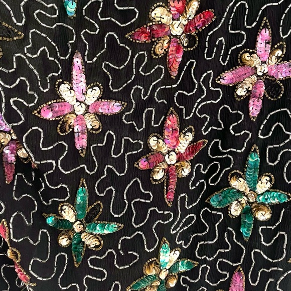 Vintage Sequin Embellished Top - Picture 3 of 3